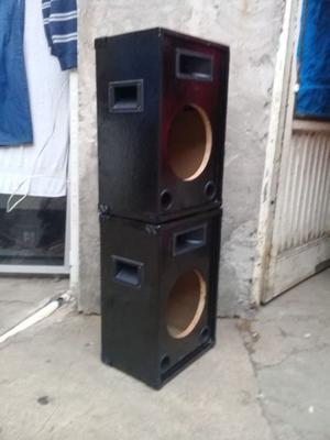 vendo 2 cajas acusticas de 10"