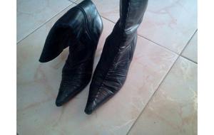 Botas de cuero