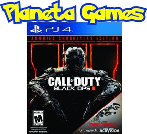 Call of Duty Black Ops 3 Zombies Chronicles Playstation Ps4