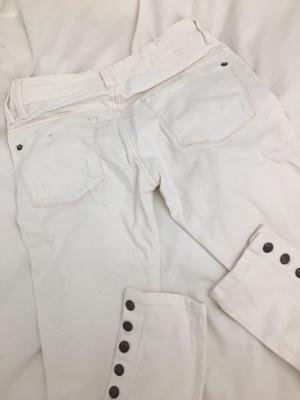 Jean mujer color crema Kosiuko talle 23