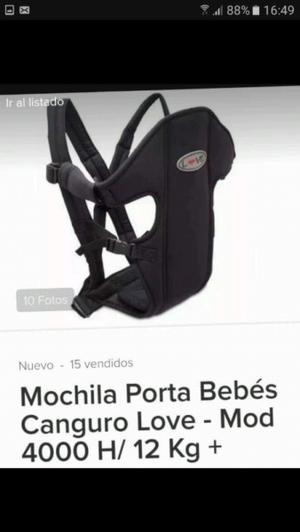 Mochila love para bebes