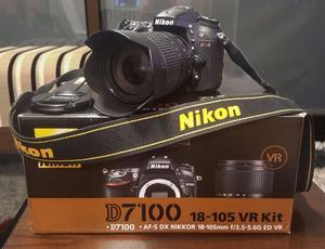 Nikon D-Lente  VR -  disparos \ Impecable -