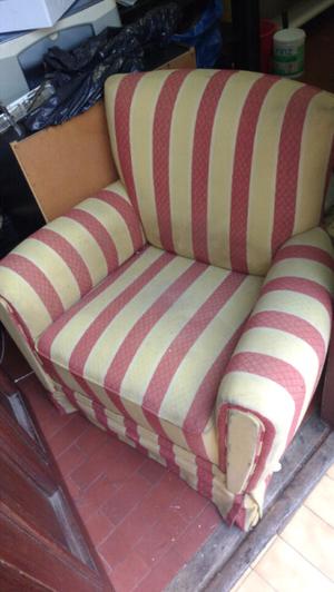 Sillon de tela lavable