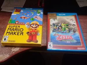 Super Mario Maker y Zelda Wind Waker