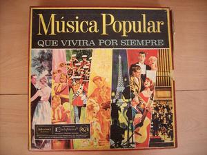 Vinilos LP "Colección Musica Popular que Vivira por