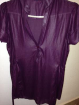camisa camisola violeta/ purpura medium - impecable!!!