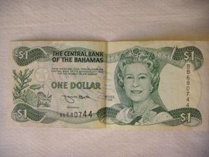 Billete De Bahamas -  (one) Dollar