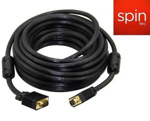 Cable Vga Vga Macho Macho X 10 Metros Con Filtros