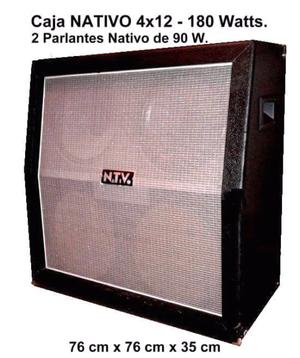 Caja para guitarra Nativo 4x12