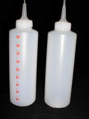 Envases plásticos aplicador x 220 ml