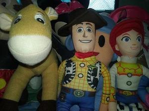 Kit De 3 Toy Story Jessie.woody.y Caballo