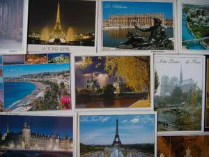 Lote De Postales De Francia - Son 25 Postales