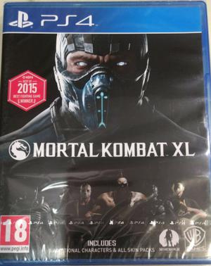 Mortal Kombat XL Fisico Nuevo Sellado ps4