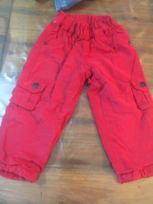 Pantalon rojo de niño  meses Grusino (usado) como