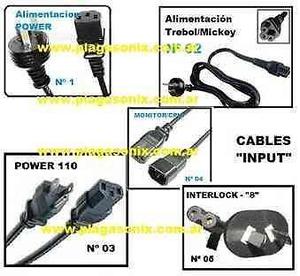 cables de alimentacion onutronix tel.: 