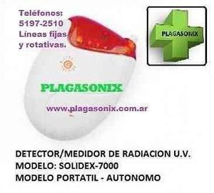 detector de radiacion uv. solidex- plagasonix tel.:
