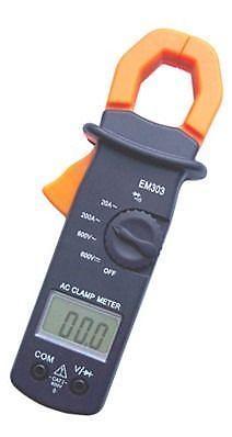 pinza amperometrica digital c.a. con tester em-303 onutronix