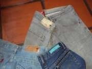 vendo bolsa de jeans usados variados