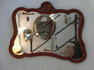 Antiguo espejo provenzal francés. Antigua Saudade