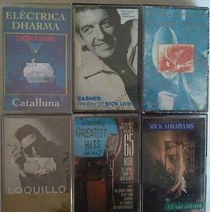 Cassettes - McCartney, Dire Straits, Electrica Dharma, Roger