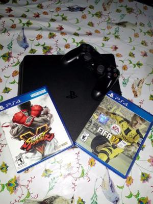 PlayStation 4 con 2 juegos