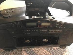 Radio Doble cassetera y CD