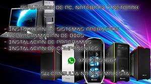 Reparación de Pc, Notebook y Netbooks