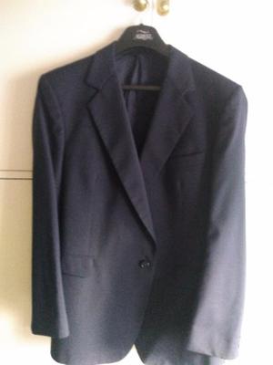 Traje De Hombre Clasico Poco Uso Azul Marino