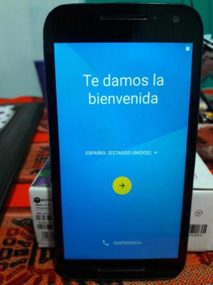 Vendo moto g3 impecable