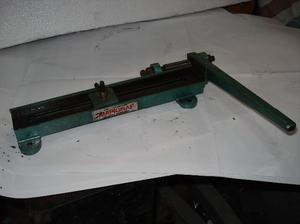 maquina corta plomo guillotina tipografica