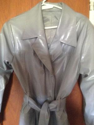 piloto, trench comprado en U.S., color gris claro, sin uso,