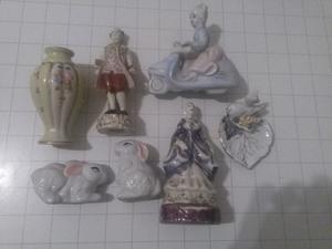 7 figuras de porcelana