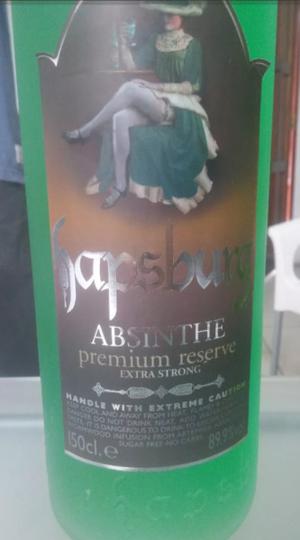 Absenta Hapsburg De Un Litro Y Medio! Absinthe Original