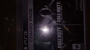 Call Of Duty Black Ops + Ops2 Ps3