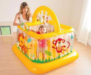 Corralito Baby Gym Intex Inflable  Electro Virtual