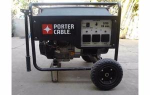 Generador Porter Cable va 10hs De Uso Con Funda Y Carro