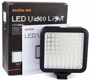 Iluminador Foto Video Godox De 64 Led Con Dimmer