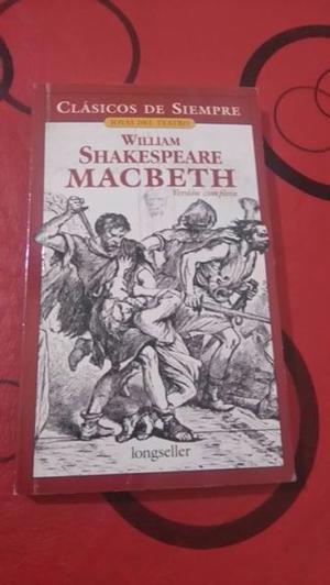 Libro Macbeth W. Sheakespeare