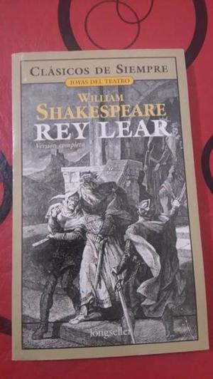 Libro Rey Lear William Sheakespeare