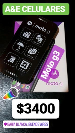 Moto g3 nuevos