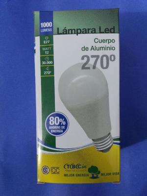 PACK 10 LAMPARAS LED 12W.