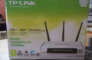 Router Wifi Tp-link 300mbps 3 Antenas