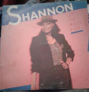 Shannon vinilo let The music play