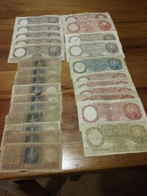 lote de billetes antiguos