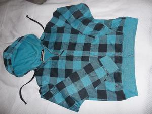 Campera de jogging con capucha talle M - $300 - Macrocentro