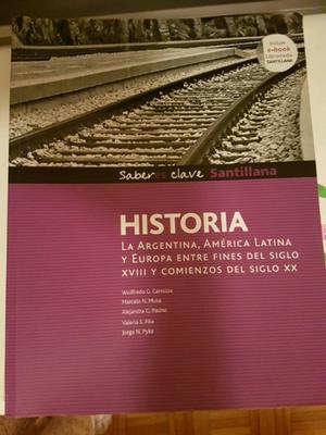 Historia- la argentina,america latina y europa-Ed.