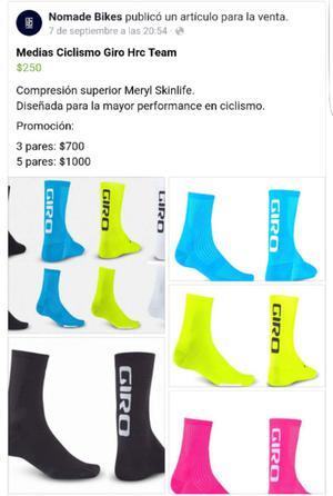 Medias de Ciclismo Giro Hrc Team