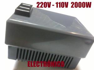 Transformador Electronico 220v 110v w. Solo Para Cargas