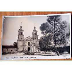 antigua postal iglesia santa catalina cordoba  foto