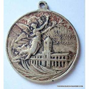  centenario de bahia blanca medalla metal